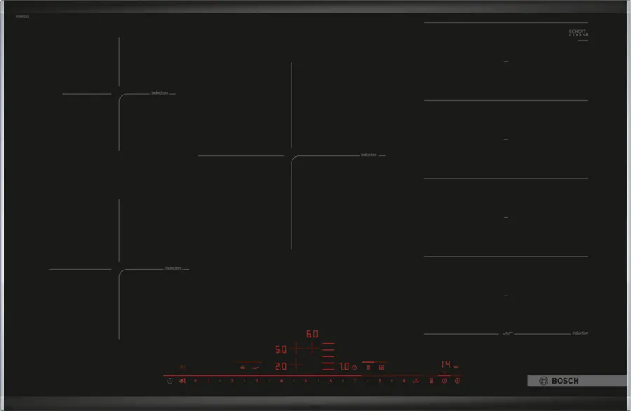 Inductiekookplaat PXV875DC1E - Serie 8 - Bosch