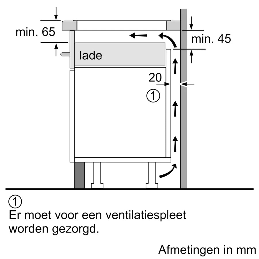 Inductiekookplaat PIE61RBB5E - Serie 4 - Bosch