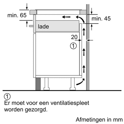 Inductiekookplaat PIE61RBB5E - Serie 4 - Bosch