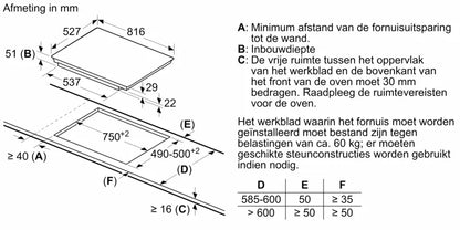 Inductiekookplaat PXV875DC1E - Serie 8 - Bosch