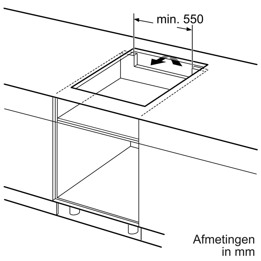 Inductiekookplaat PXE675DC1E - Serie 8 - Bosch