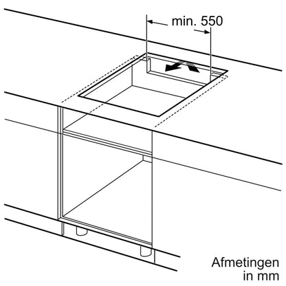 Inductiekookplaat PXE675DC1E - Serie 8 - Bosch