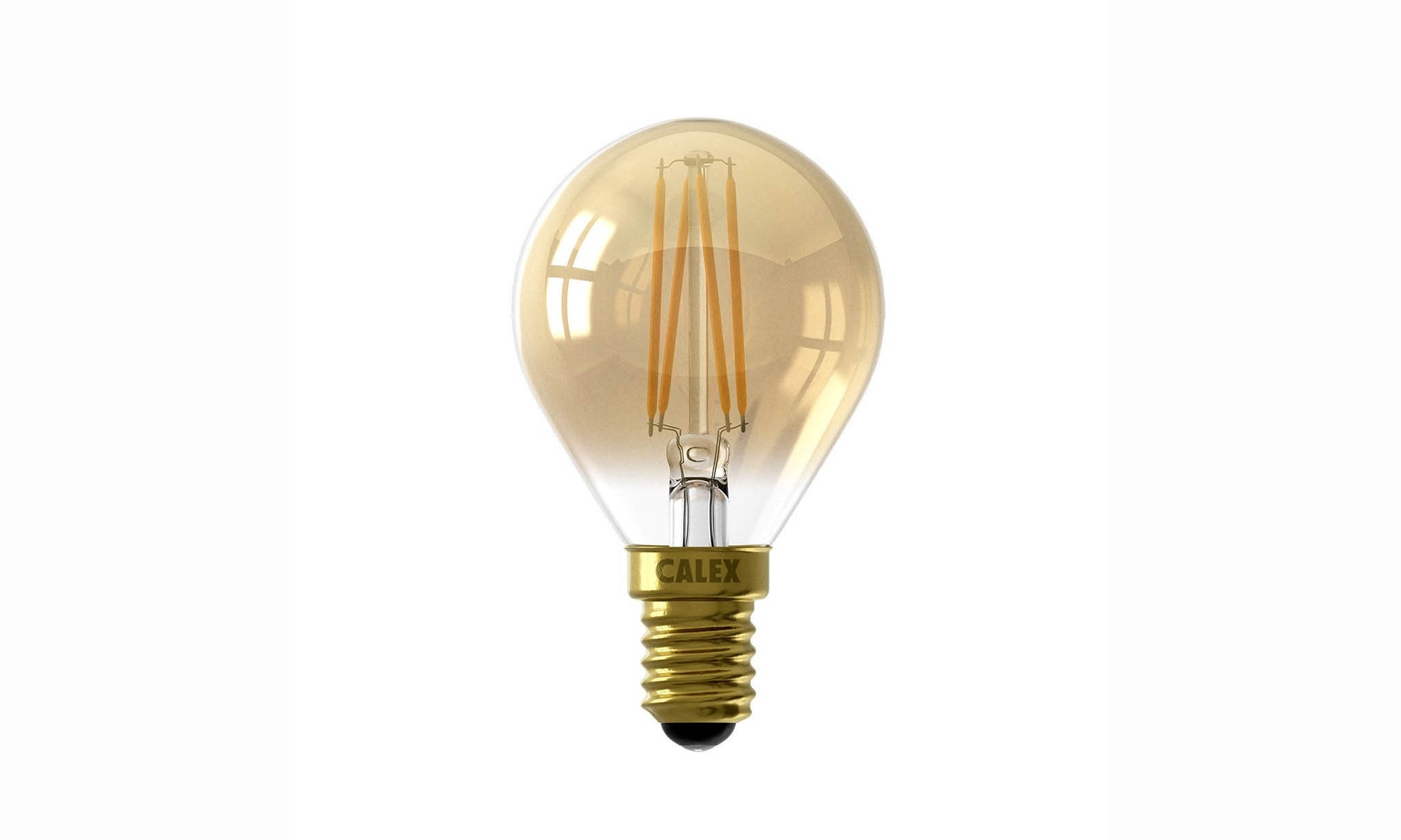 knal stap in neef Goud serie Calex LED Kogellamp – WoonWijzerWebshop